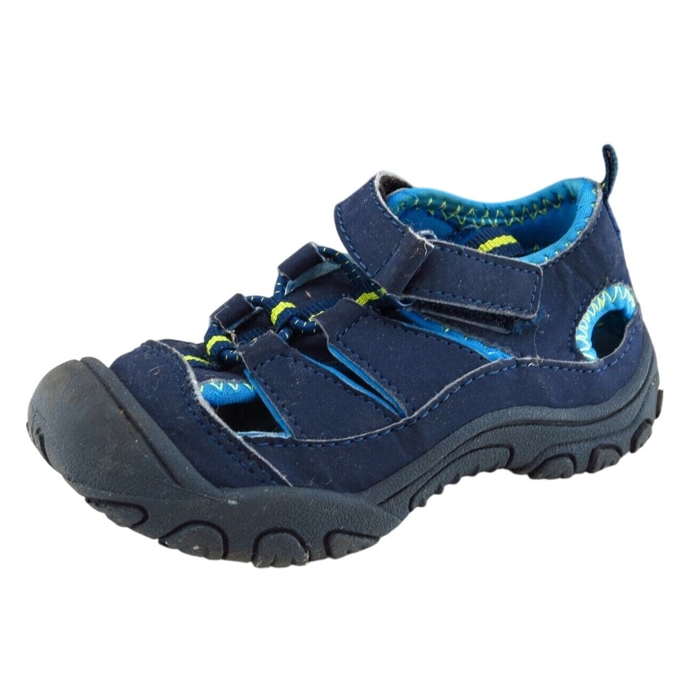 Smart Fit Toddler Girls 7 Medium Blue Gladiator Synthetic